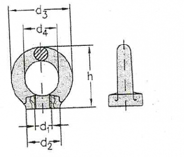 Ringmutter M8 C15 E Nr. 430101